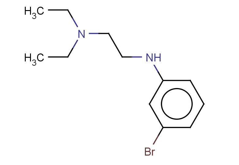 {2-[(3-bromophenyl)amino]ethyl}diethylamine