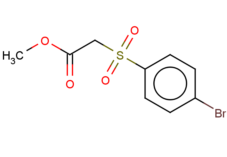 methyl 2-(4-bromobenzenesulfonyl)acetate