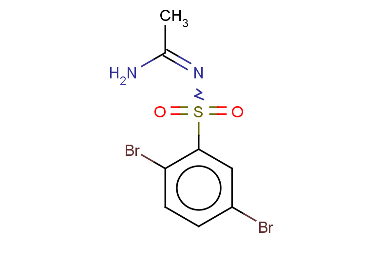 N'-(2,5-dibromobenzenesulfonyl)ethanimidamide
