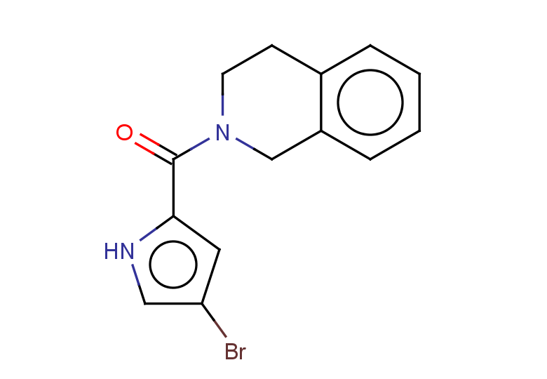 2-(4-bromo-1H-pyrrole-2-carbonyl)-1,2,3,4-tetrahydroisoquinoline