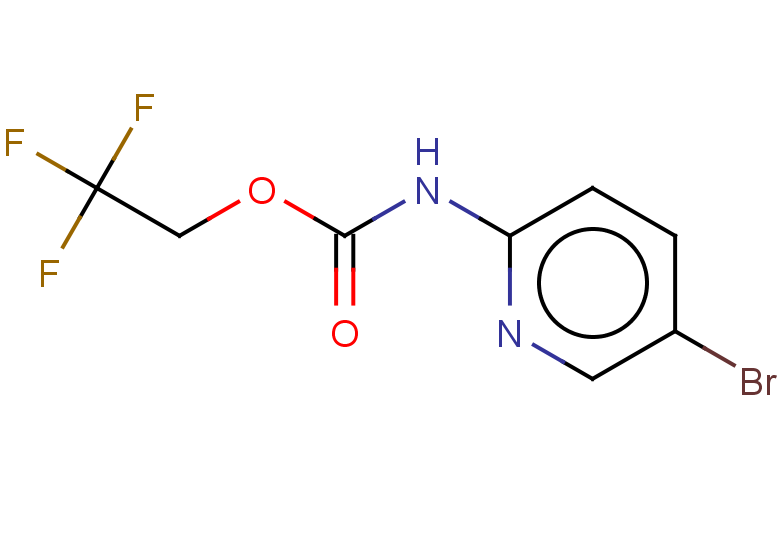 2,2,2-trifluoroethyl N-(5-bromopyridin-2-yl)carbamate