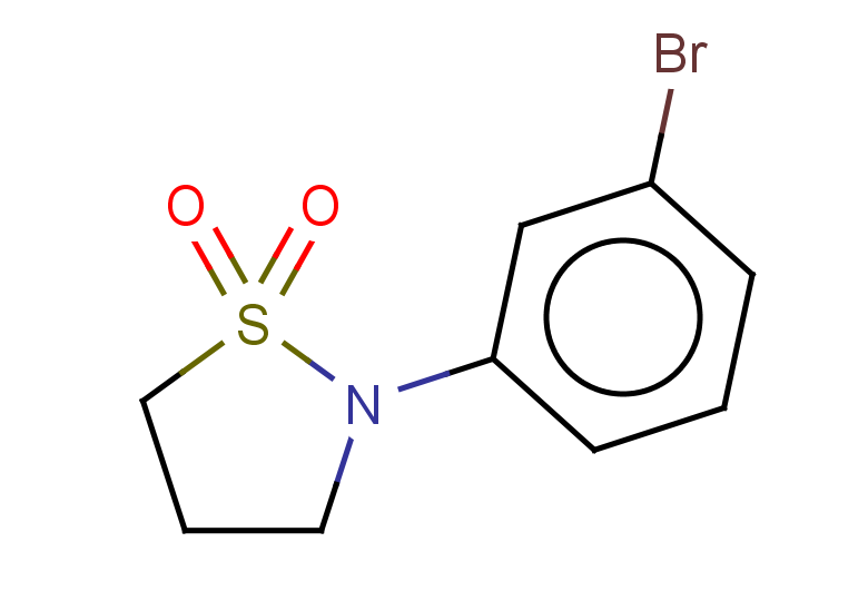 2-(3-bromophenyl)-1,2-thiazolidine-1,1-dione