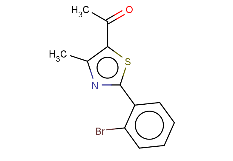 1-[2-(2-bromophenyl)-4-methyl-1,3-thiazol-5-yl]ethan-1-one