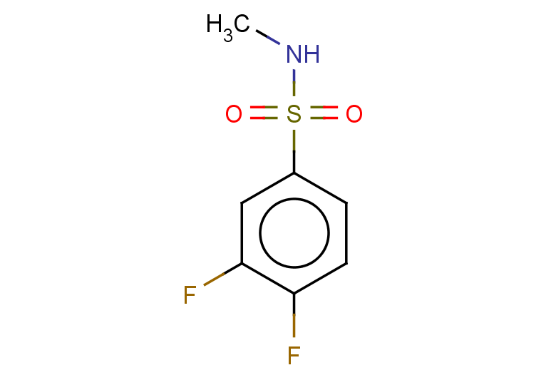 3,4-difluoro-N-methylbenzene-1-sulfonamide