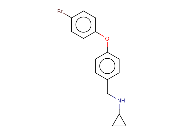 N-{[4-(4-bromophenoxy)phenyl]methyl}cyclopropanamine