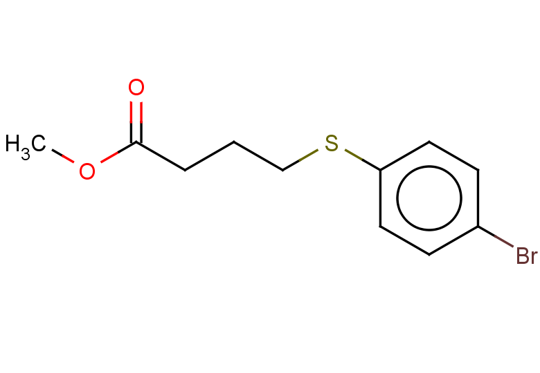 methyl 4-[(4-bromophenyl)sulfanyl]butanoate
