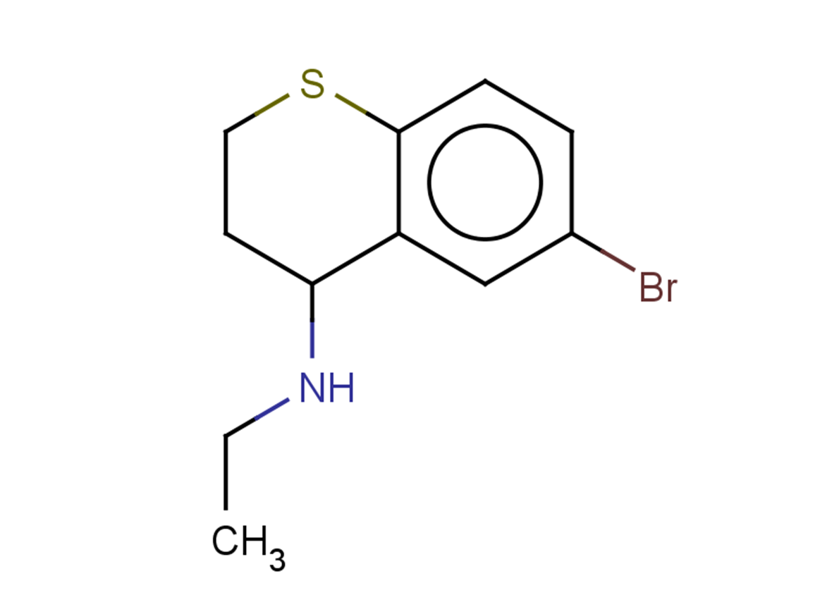 6-bromo-N-ethyl-3,4-dihydro-2H-1-benzothiopyran-4-amine