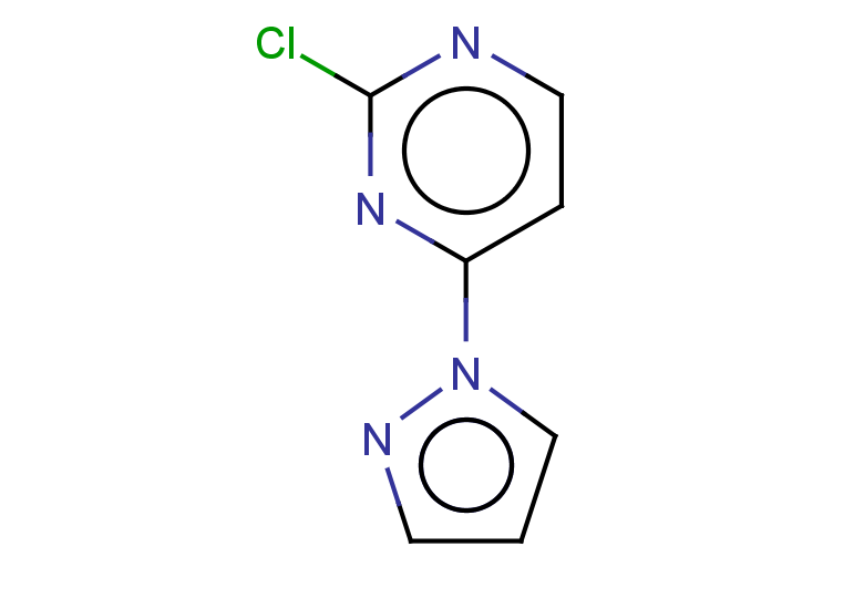 2-chloro-4-(1H-pyrazol-1-yl)pyrimidine