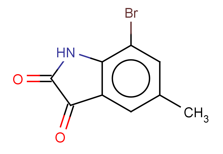 7-bromo-5-methyl-2,3-dihydro-1H-indole-2,3-dione