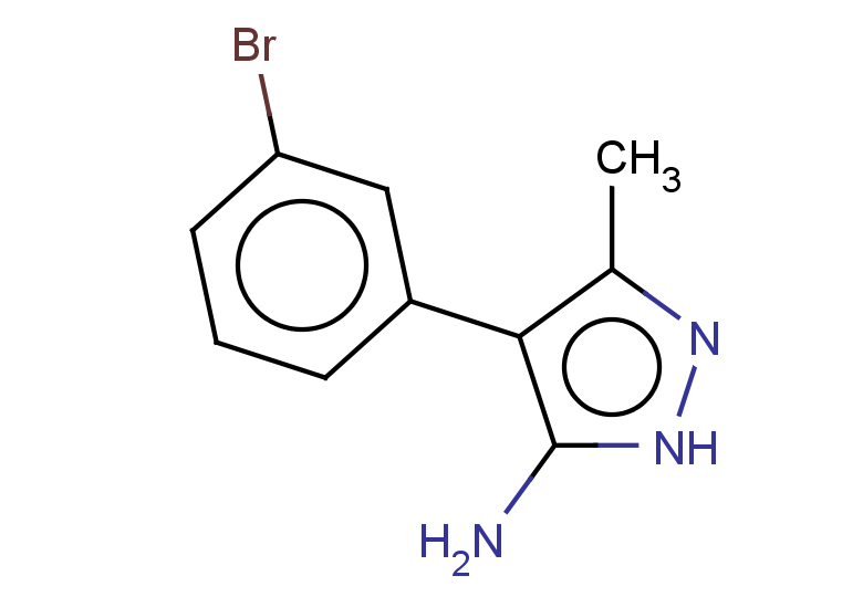 4-(3-bromophenyl)-3-methyl-1H-pyrazol-5-amine