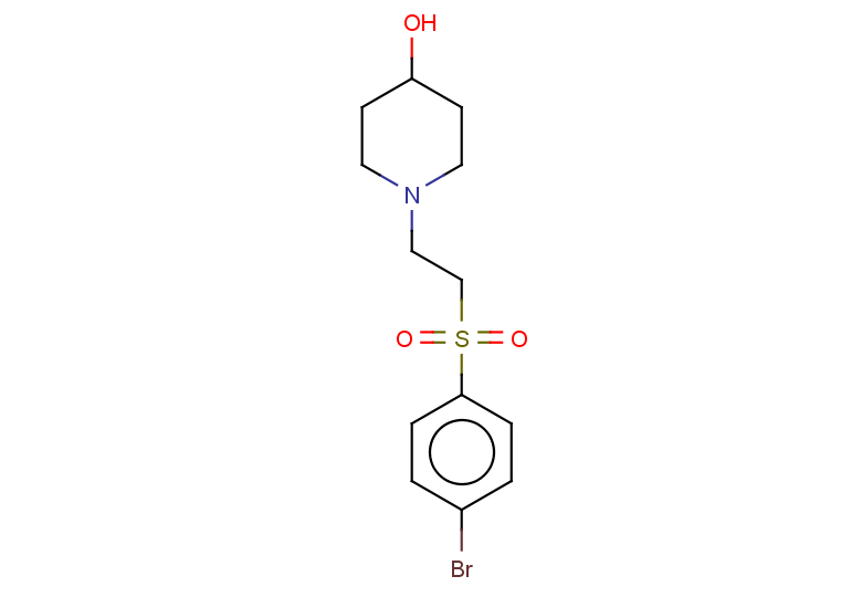 1-[2-(4-bromobenzenesulfonyl)ethyl]piperidin-4-ol
