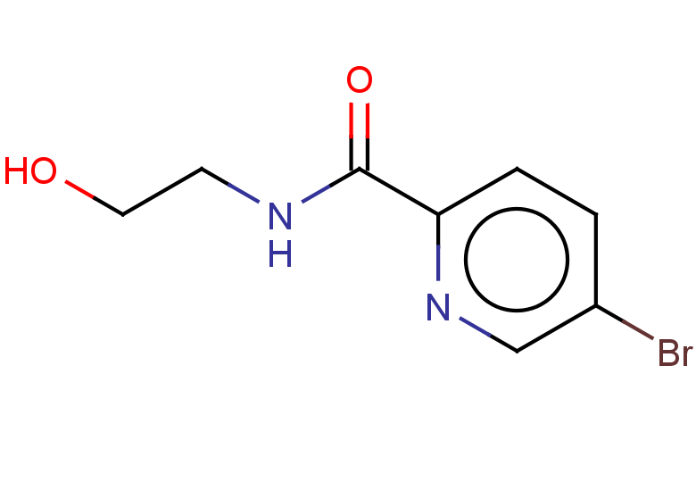5-bromo-N-(2-hydroxyethyl)pyridine-2-carboxamide