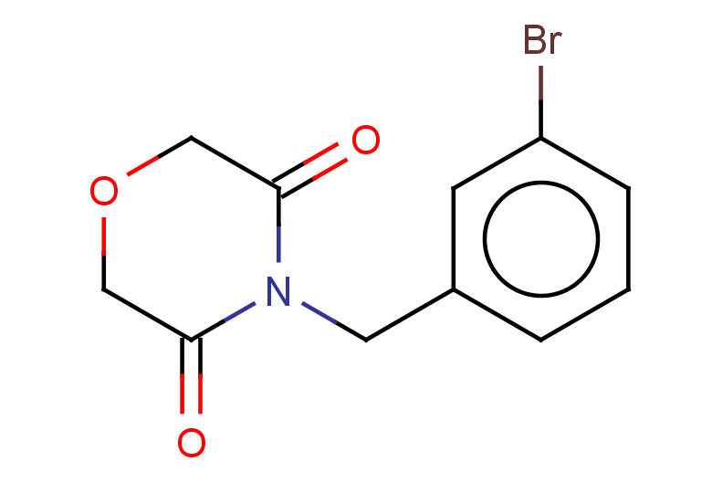 4-[(3-bromophenyl)methyl]morpholine-3,5-dione