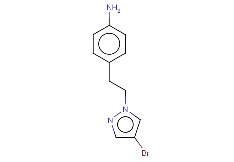 4-[2-(4-bromo-1H-pyrazol-1-yl)ethyl]aniline