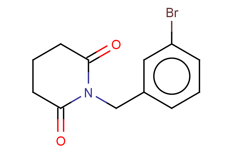 1-[(3-bromophenyl)methyl]piperidine-2,6-dione