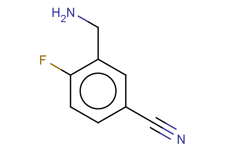 3-(aminomethyl)-4-fluorobenzonitrile