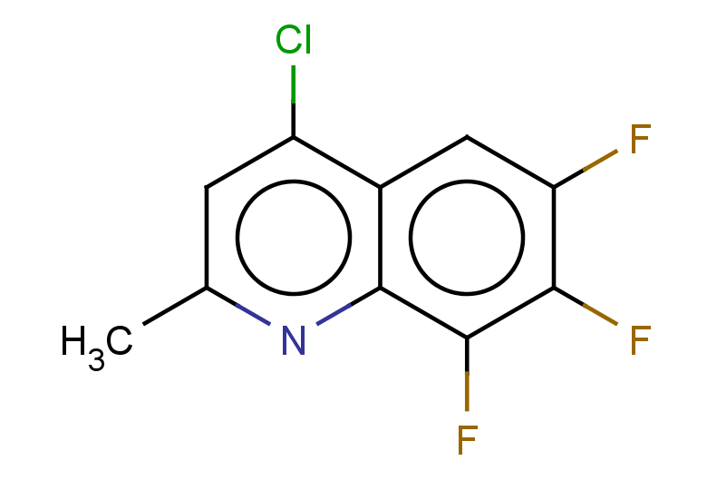 4-chloro-6,7,8-trifluoro-2-methylquinoline