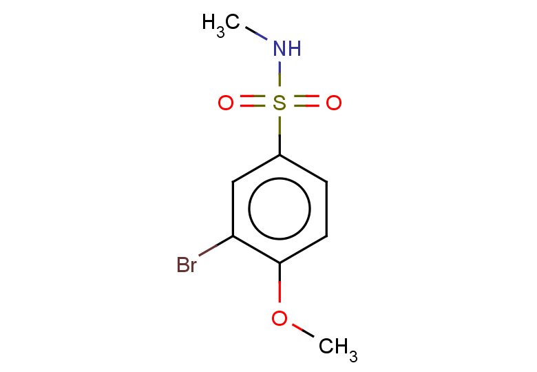 3-bromo-4-methoxy-N-methylbenzene-1-sulfonamide
