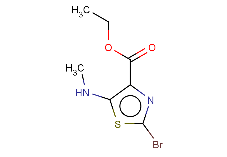 ethyl 2-bromo-5-(methylamino)-1,3-thiazole-4-carboxylate