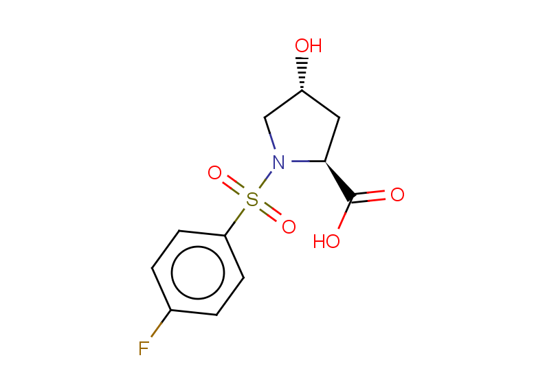 (2S,4R)-1-(4-fluorobenzenesulfonyl)-4-hydroxypyrrolidine-2-carboxylic acid