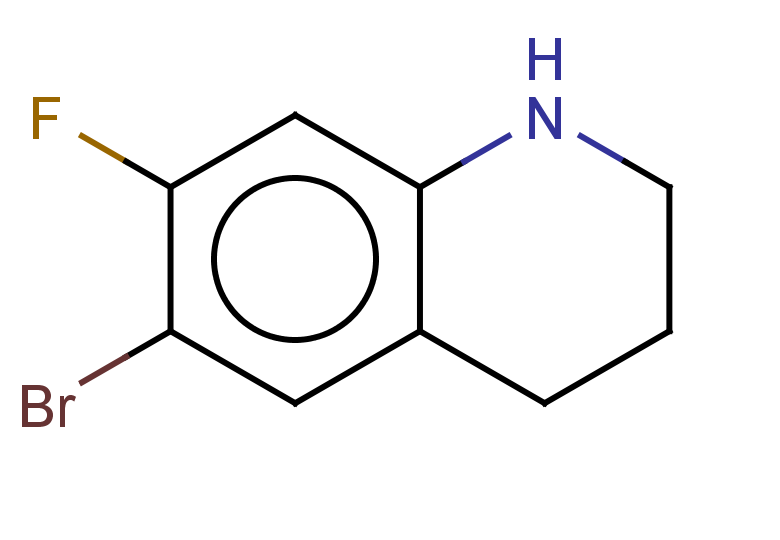 6-bromo-7-fluoro-1,2,3,4-tetrahydroquinoline
