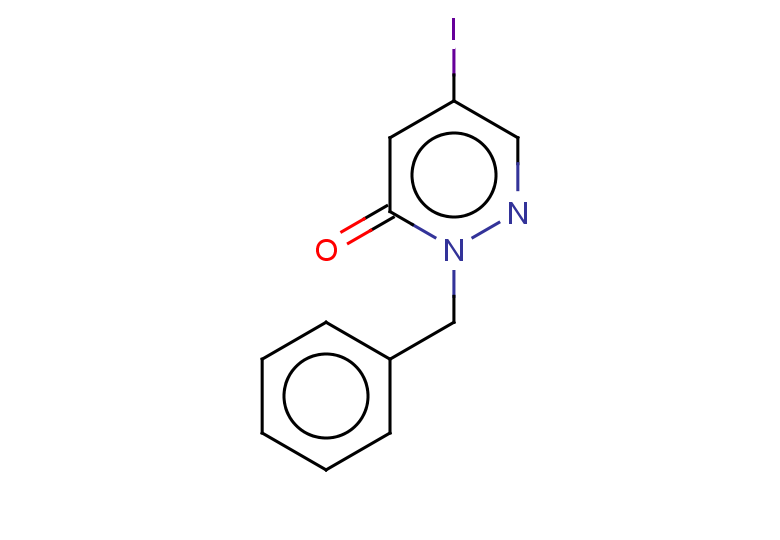 2-benzyl-5-iodo-2,3-dihydropyridazin-3-one