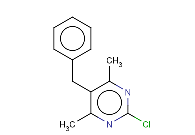 5-benzyl-2-chloro-4,6-dimethylpyrimidine