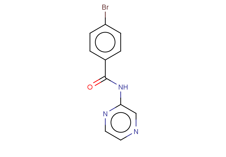 4-bromo-N-(pyrazin-2-yl)benzamide