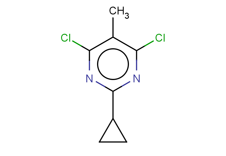 4,6-dichloro-2-cyclopropyl-5-methylpyrimidine