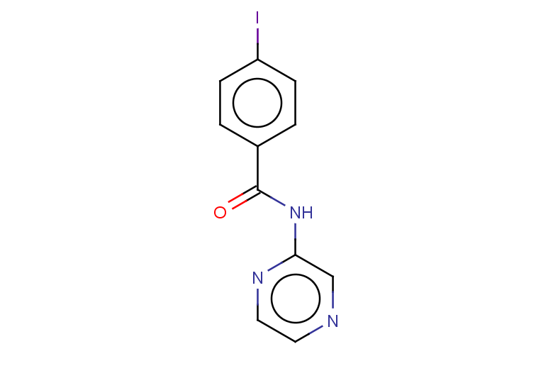 4-iodo-N-(pyrazin-2-yl)benzamide