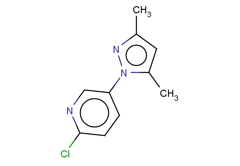 2-chloro-5-(3,5-dimethyl-1H-pyrazol-1-yl)pyridine