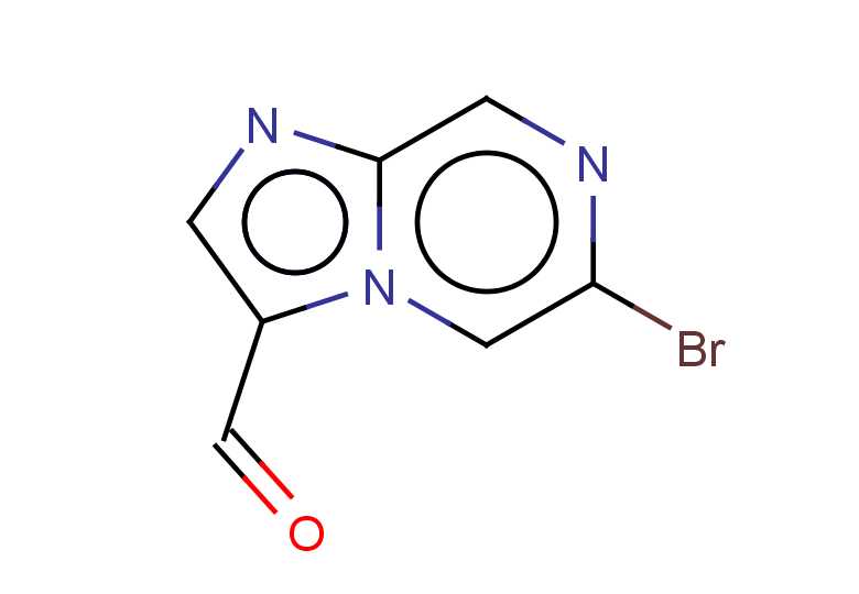 6-bromoimidazo[1,2-a]pyrazine-3-carbaldehyde