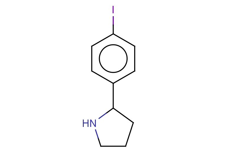 2-(4-iodophenyl)pyrrolidine