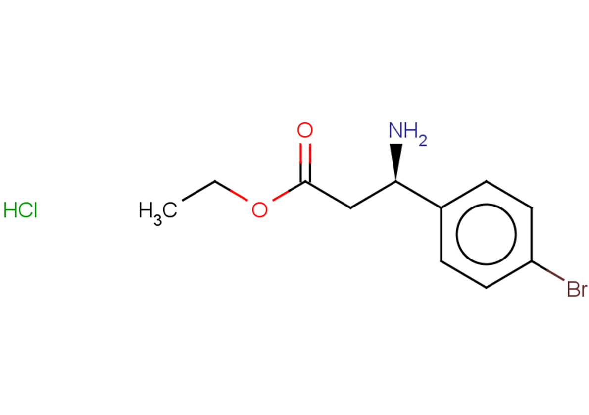 ethyl (3R)-3-amino-3-(4-bromophenyl)propanoate hydrochloride