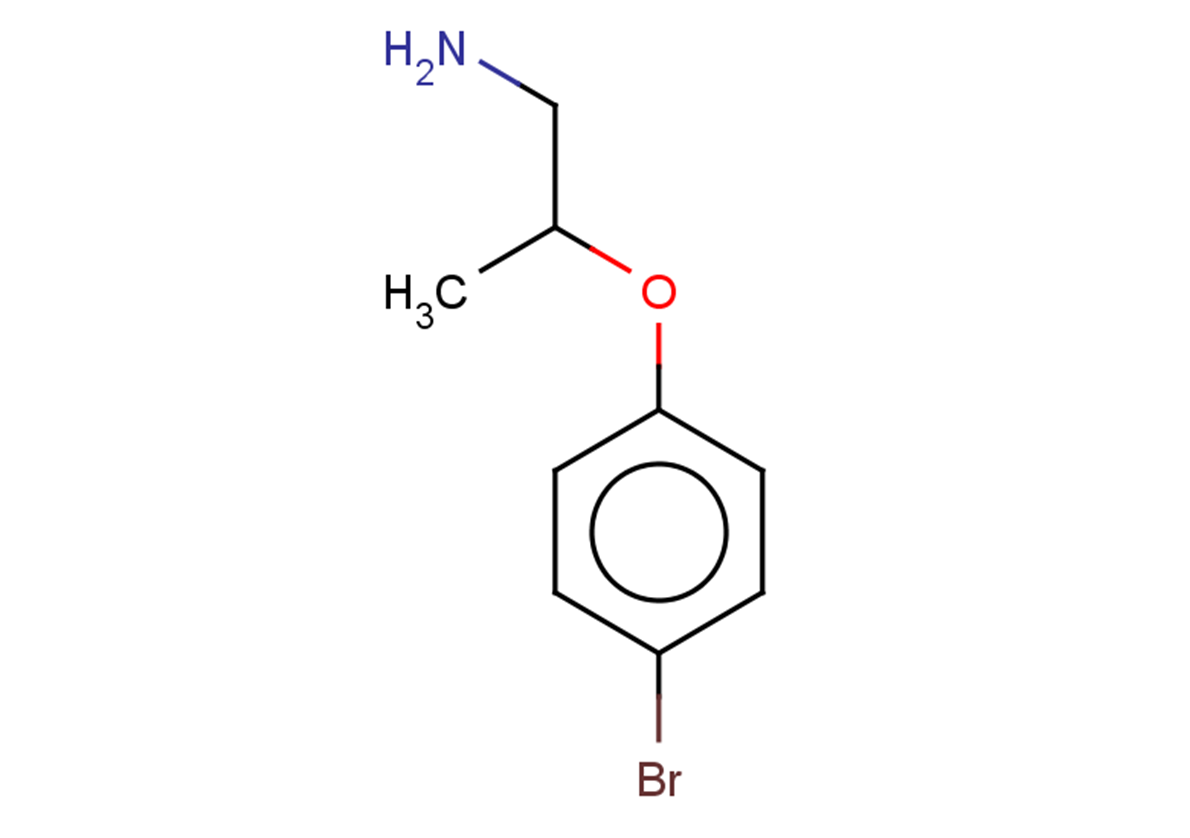 1-[(1-aminopropan-2-yl)oxy]-4-bromobenzene