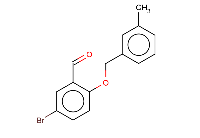 5-bromo-2-[(3-methylphenyl)methoxy]benzaldehyde