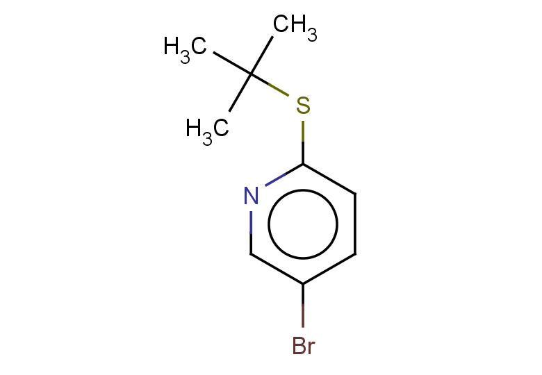 5-bromo-2-(tert-butylsulfanyl)pyridine