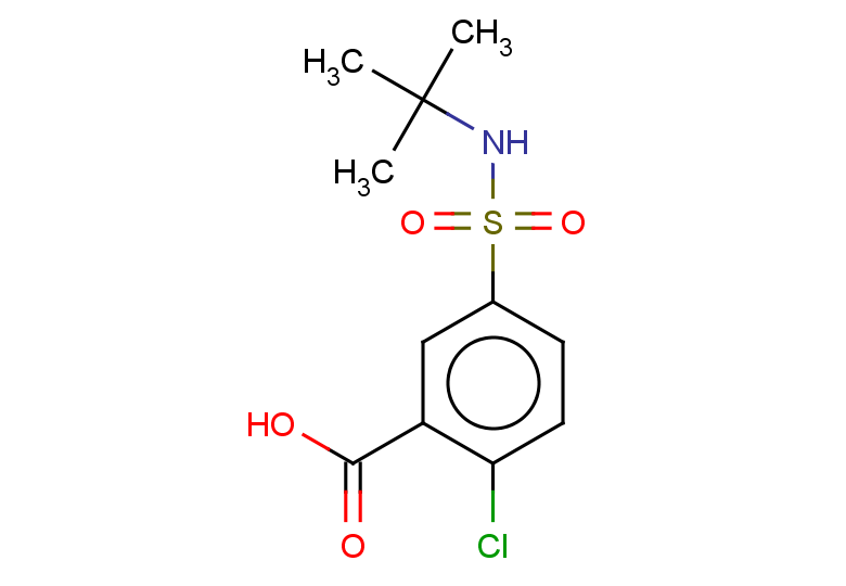 5-(tert-butylsulfamoyl)-2-chlorobenzoic acid