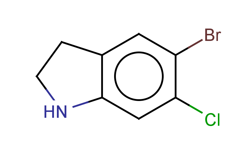 5-bromo-6-chloro-2,3-dihydro-1H-indole