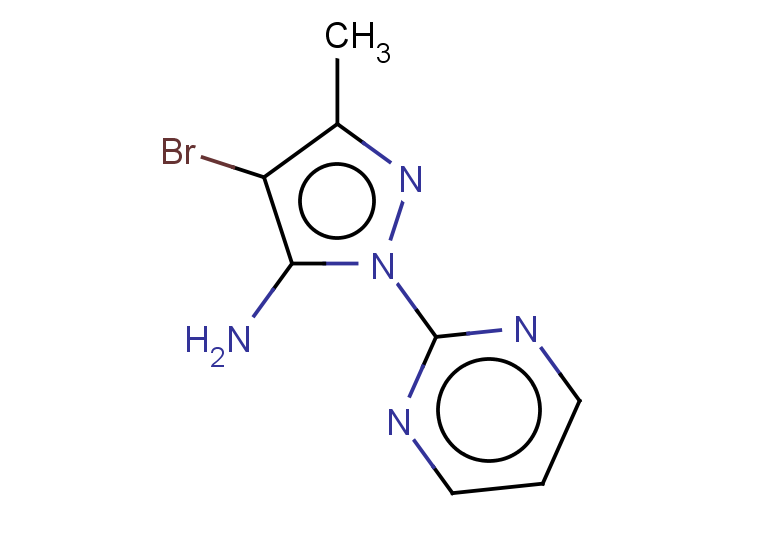 4-bromo-3-methyl-1-(pyrimidin-2-yl)-1H-pyrazol-5-amine