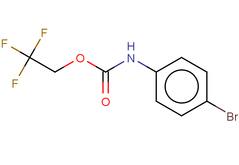 2,2,2-trifluoroethyl N-(4-bromophenyl)carbamate