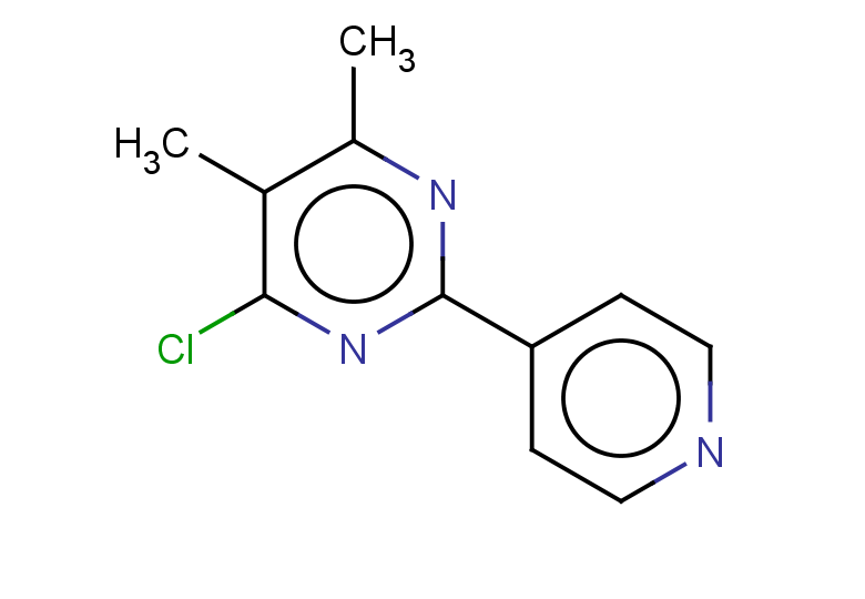 4-chloro-5,6-dimethyl-2-(pyridin-4-yl)pyrimidine