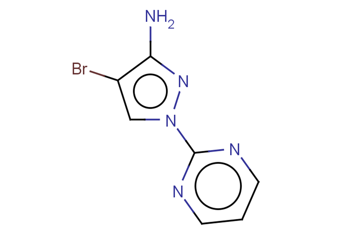 4-bromo-1-(pyrimidin-2-yl)-1H-pyrazol-3-amine