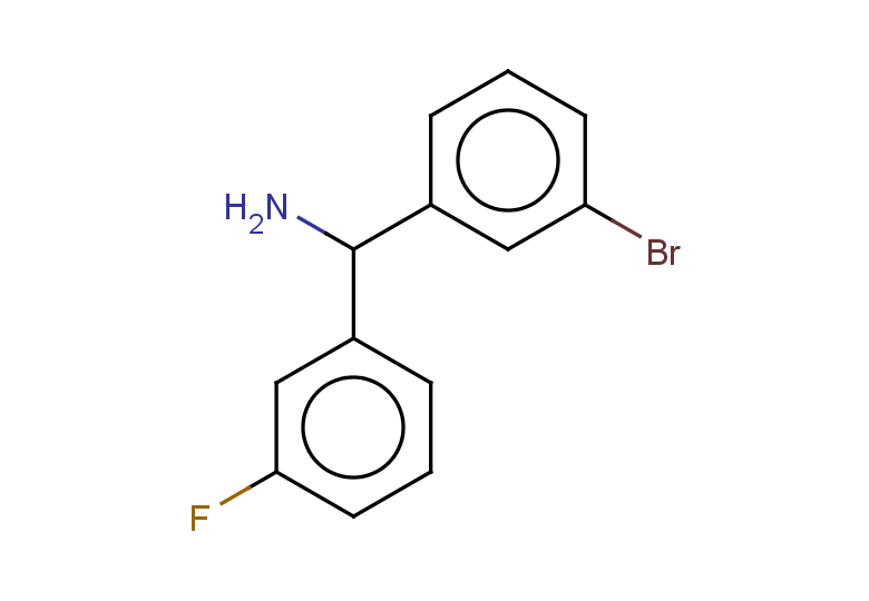 (3-bromophenyl)(3-fluorophenyl)methanamine