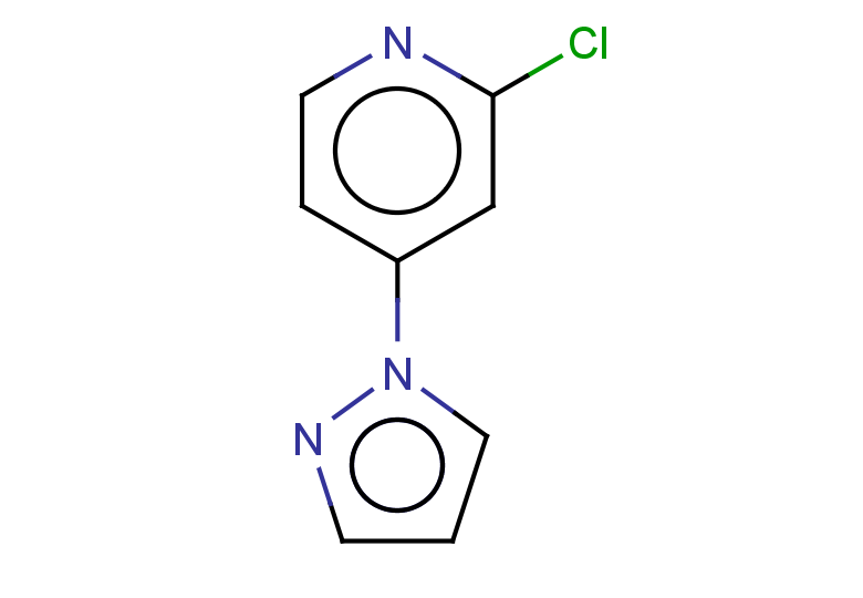 2-chloro-4-(1H-pyrazol-1-yl)pyridine
