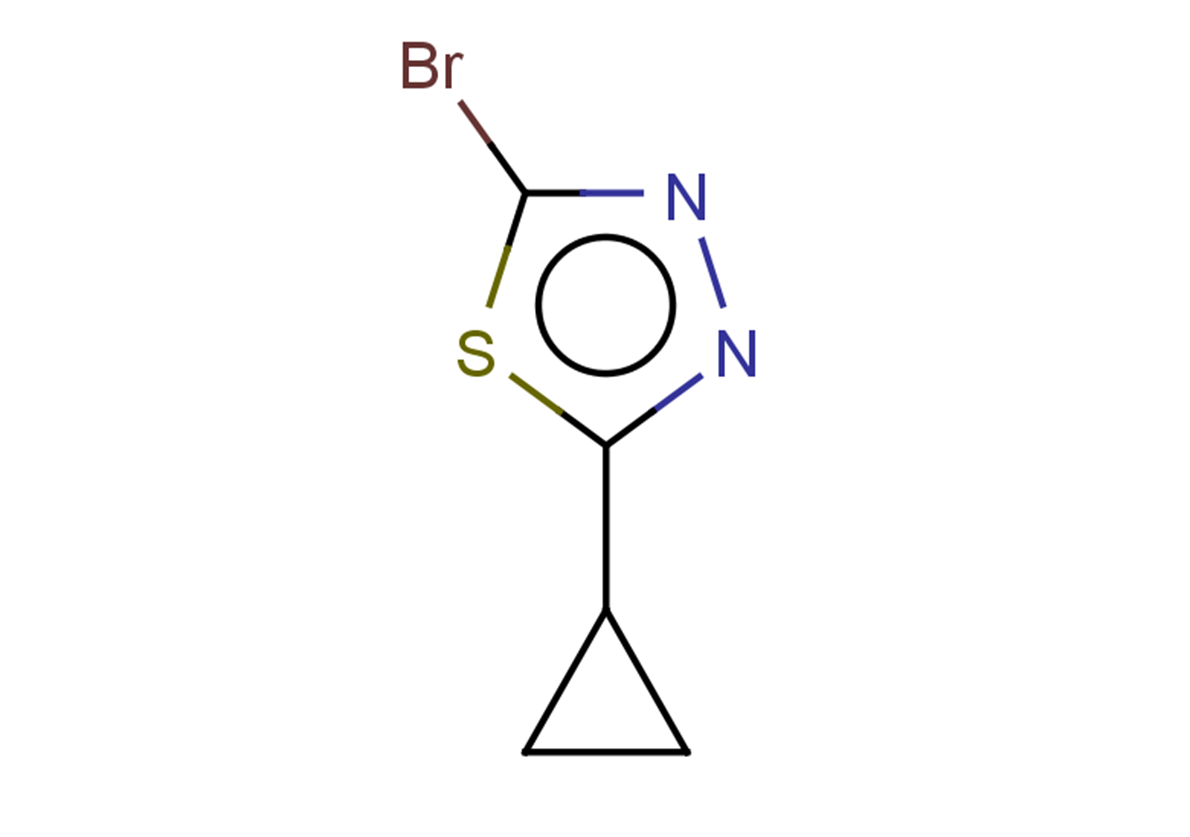 2-bromo-5-cyclopropyl-1,3,4-thiadiazole