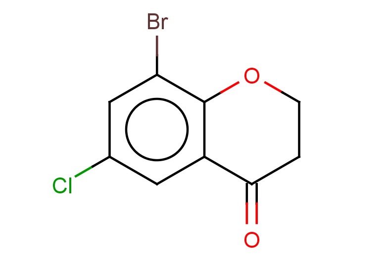 8-bromo-6-chloro-3,4-dihydro-2H-1-benzopyran-4-one