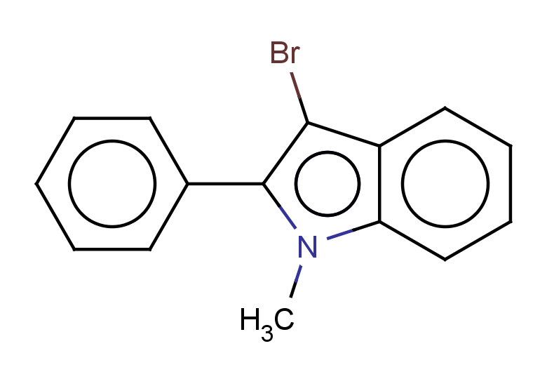 3-bromo-1-methyl-2-phenyl-1H-indole