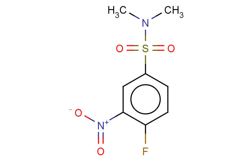 4-fluoro-N,N-dimethyl-3-nitrobenzene-1-sulfonamide