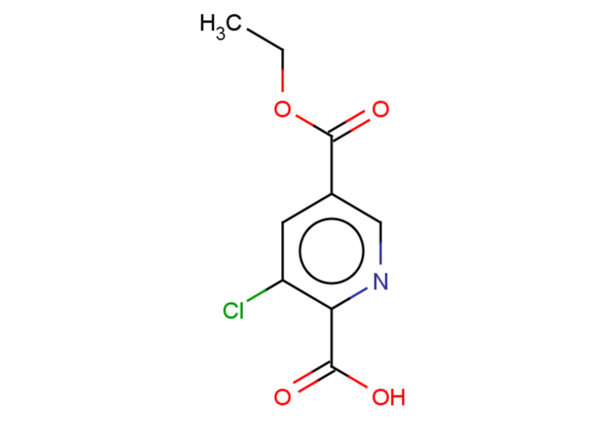 3-chloro-5-(ethoxycarbonyl)pyridine-2-carboxylic acid